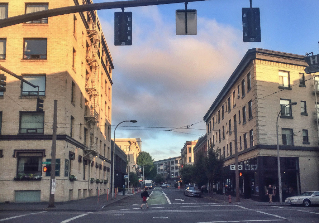 Morgens in Portland